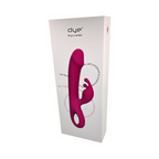 Vibratore Rabbit Doppia Stimolazione Clitoride Punto G Dildo in Silicone Medico