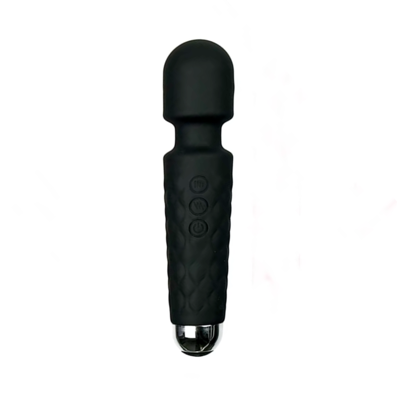 Wand Massager Massaggiatore Vibratore Ricaricabile in Silicone Sex Toy per Donna